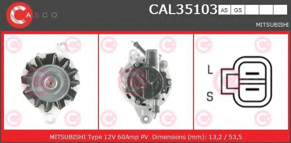 CASCO CAL35103AS