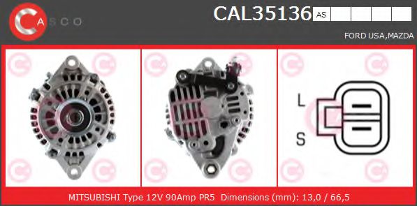 CASCO CAL35136AS