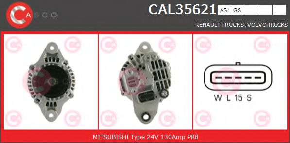 CASCO CAL35621GS
