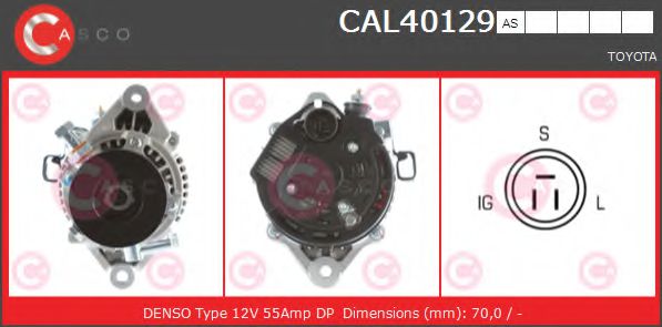 CASCO CAL40129AS CASCO CAL40129AS