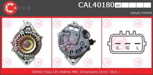 CASCO CAL40180AS