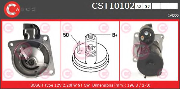 CASCO CST10102AS