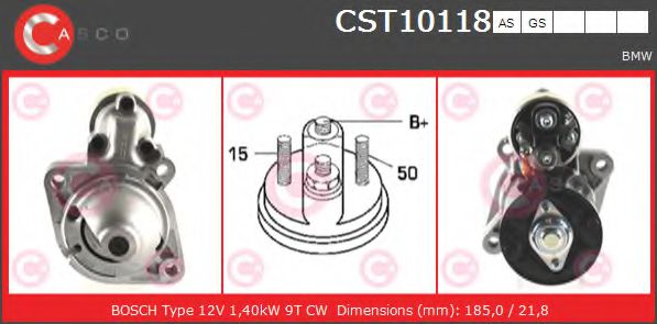 CASCO CST10118AS