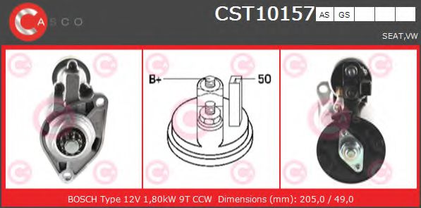 CASCO CST10157AS