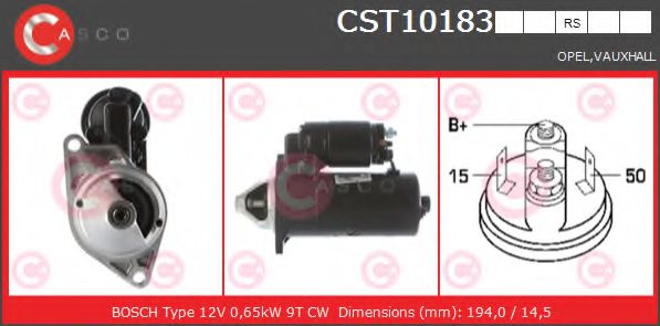 CASCO CST10183RS