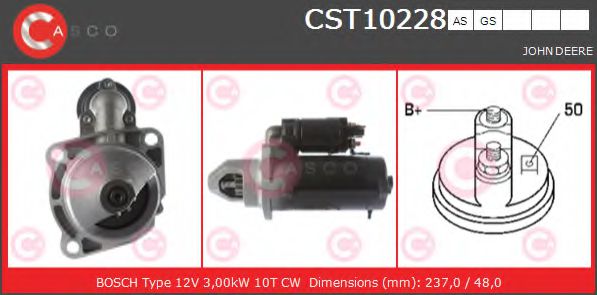 CASCO CST10228AS