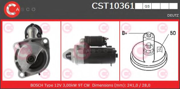 CASCO CST10361GS