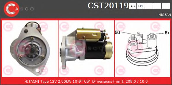 CASCO CST20119AS