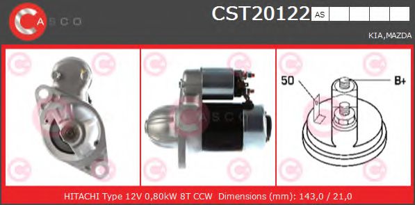 CASCO CST20122AS
