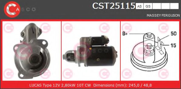 CASCO CST25115AS
