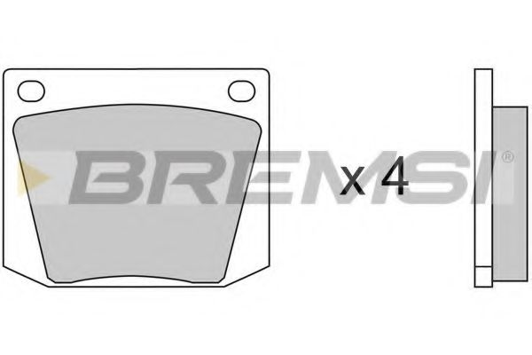 BREMSI BP2031 BREMSI BP2031