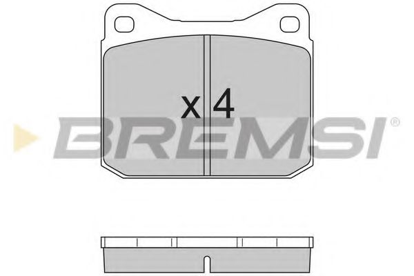BREMSI BP2097