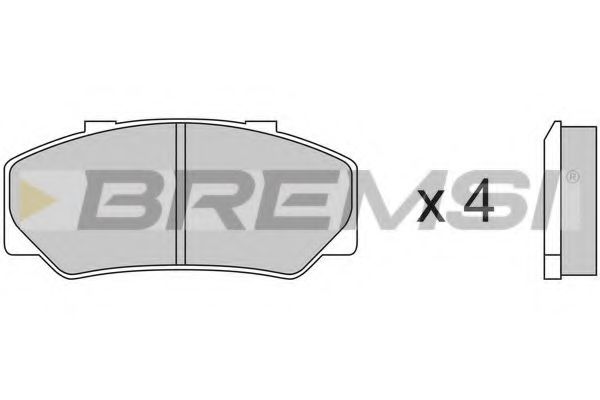 BREMSI BP2267