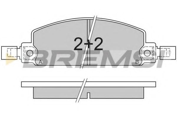 BREMSI BP2413