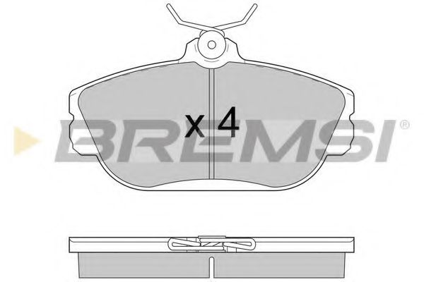 BREMSI BP2783