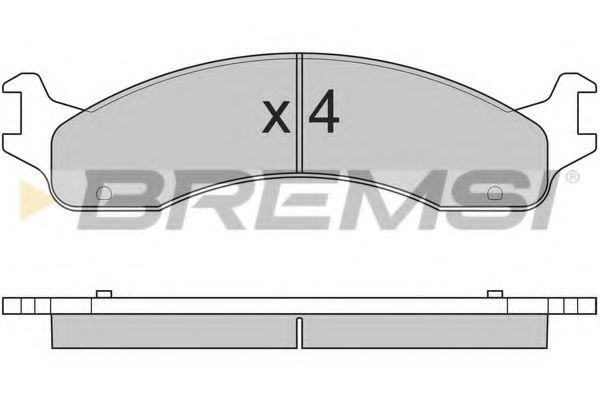 BREMSI BP2830