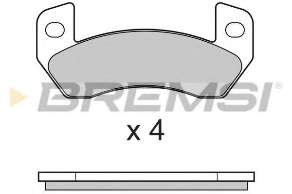 BREMSI BP3003
