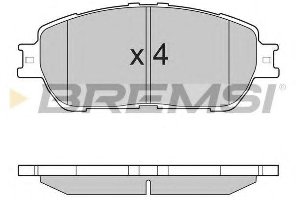 BREMSI BP3209