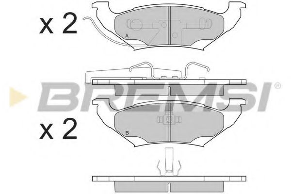 BREMSI BP3223