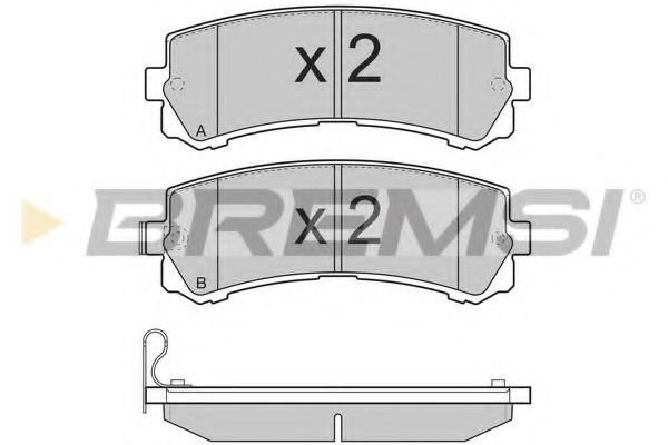 BREMSI BP3276