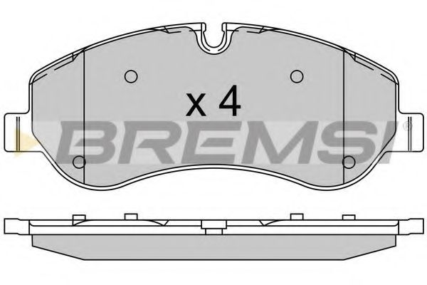 BREMSI BP3525