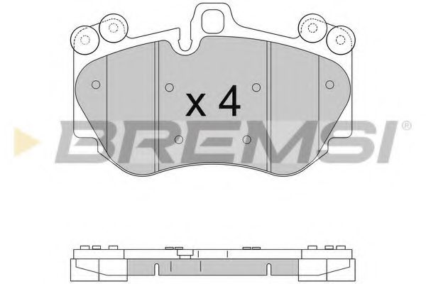 BREMSI BP3568