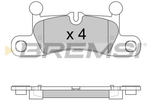 BREMSI BP3585