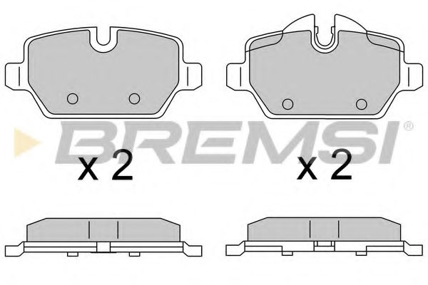 BREMSI BP3616