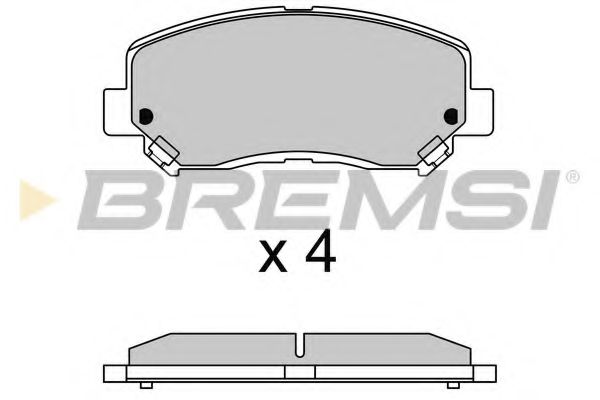 BREMSI BP3635