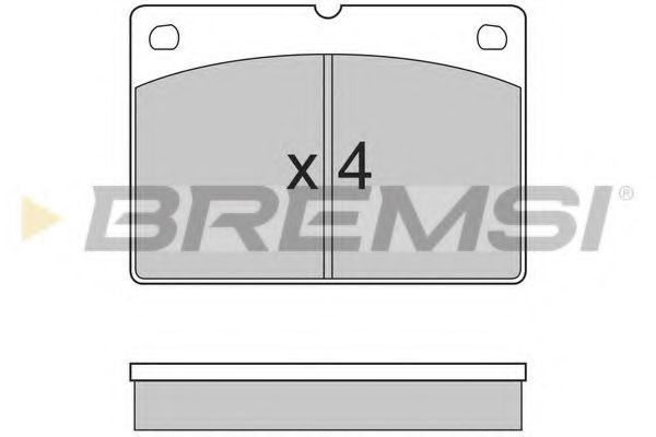 BREMSI BP7225