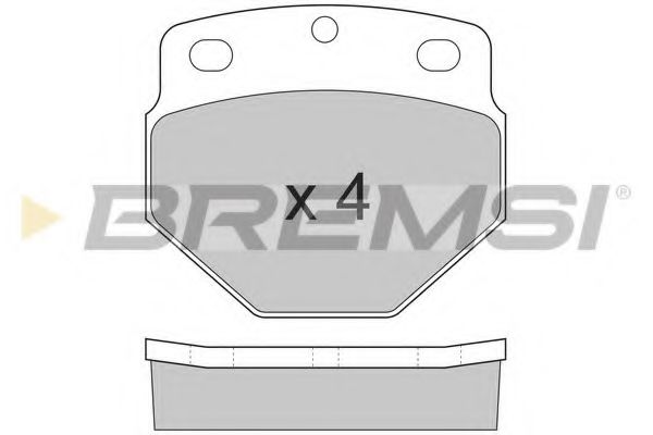 BREMSI BP7248