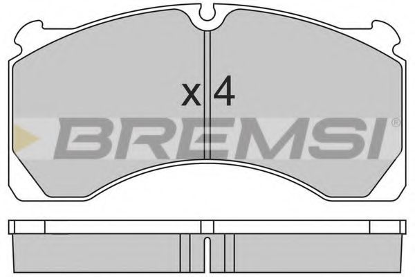 BREMSI BP7295