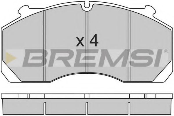 BREMSI BP7304