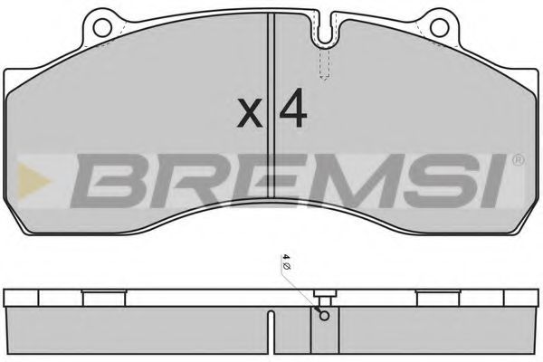 BREMSI BP7308