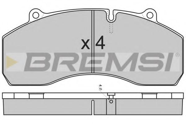BREMSI BP7309