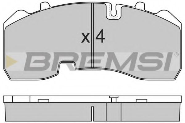 BREMSI BP7315