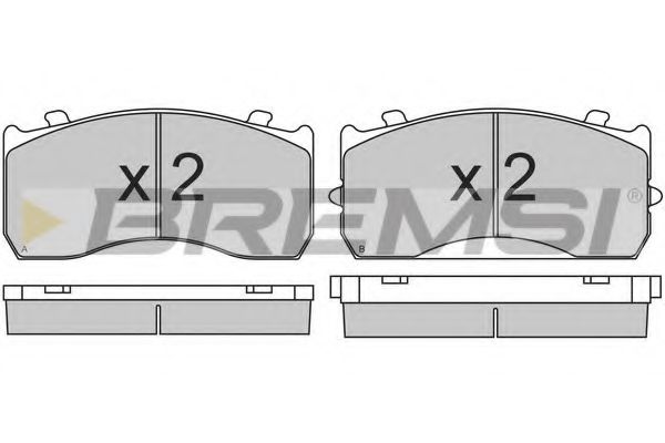BREMSI BP7321