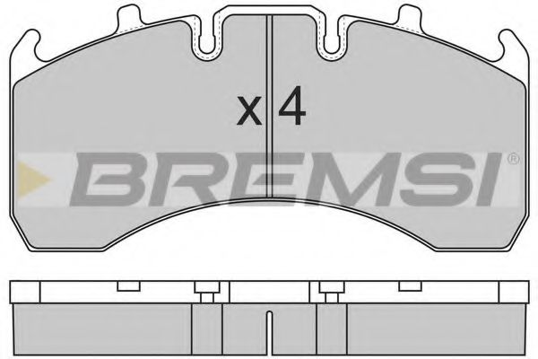 BREMSI BP7323