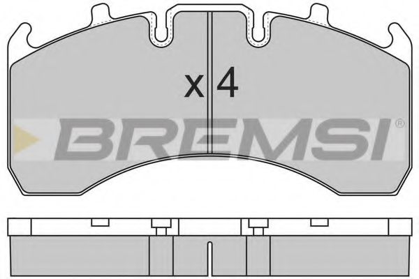 BREMSI BP7323