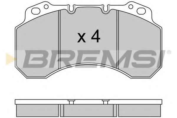 BREMSI BP7331