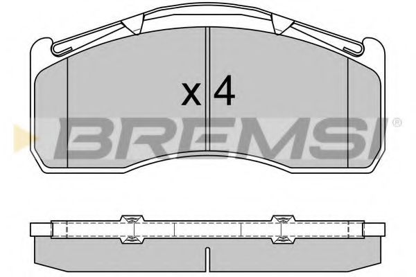 BREMSI BP7332