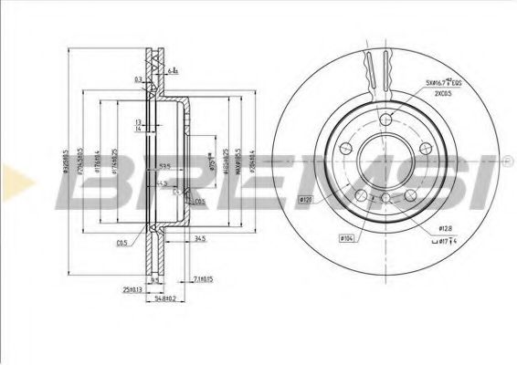BREMSI DBB271V BREMSI DBB271V