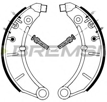 BREMSI GF0162