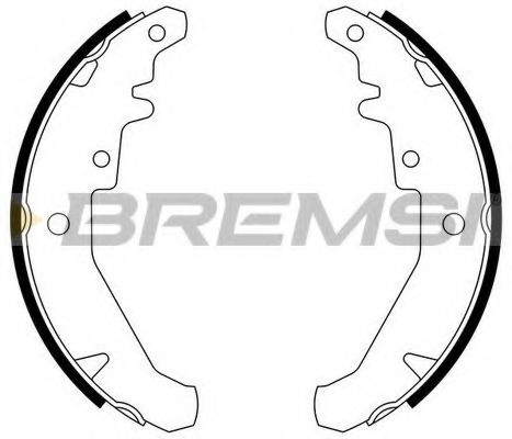 BREMSI GF0182