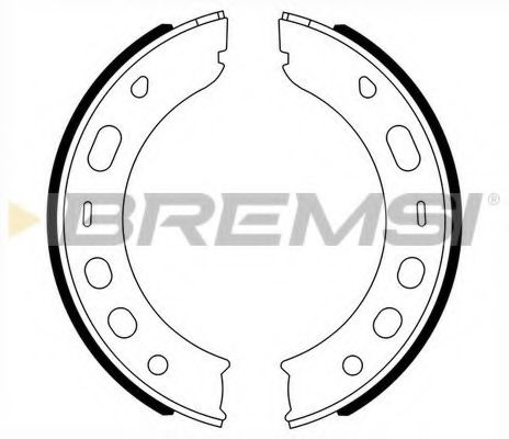 BREMSI GF0399