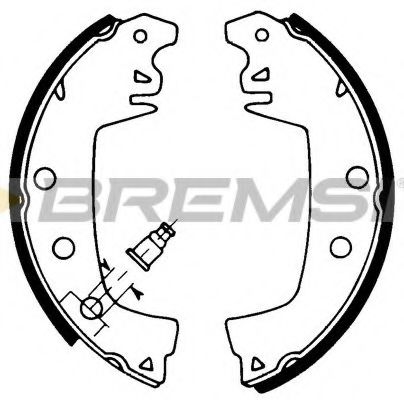 BREMSI GF0404