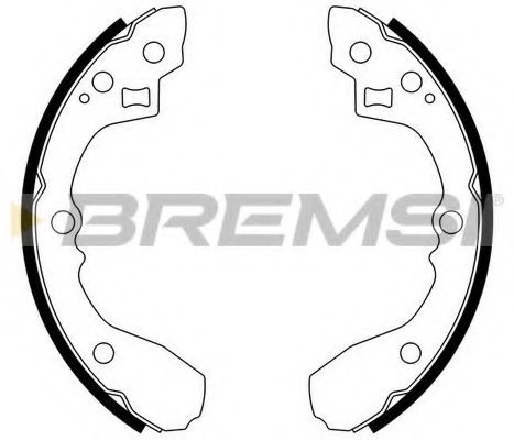 BREMSI GF0723