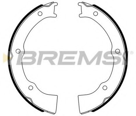 BREMSI GF0726