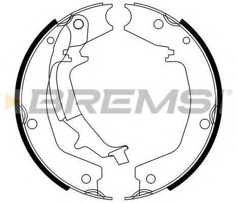 BREMSI GF0747