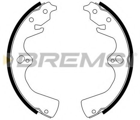 BREMSI GF0783